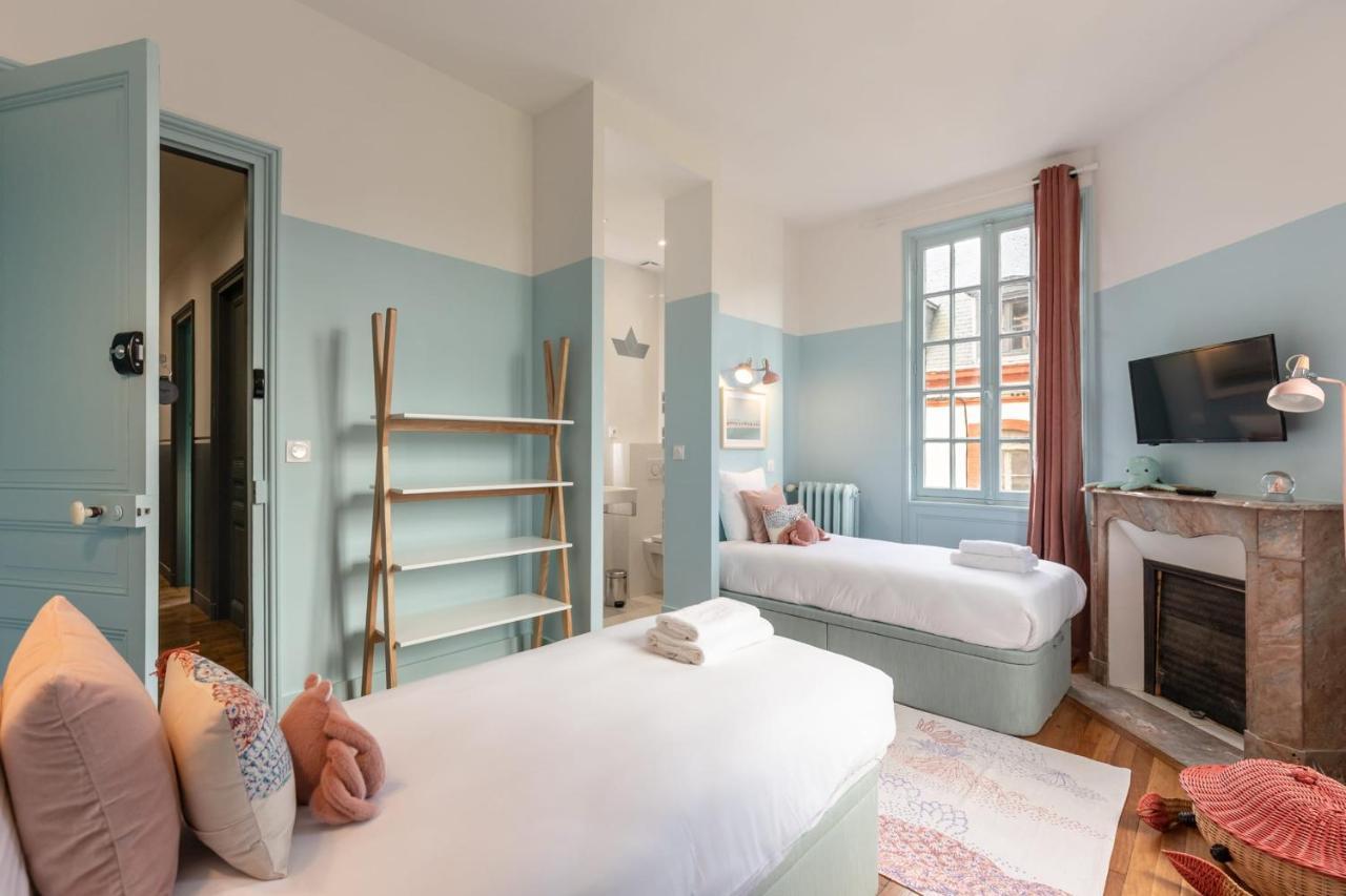 Villa Le Manoir Des Embruns 14P - Location N1- Terrace- Public Parking 2 Min Honfleur Exterior foto