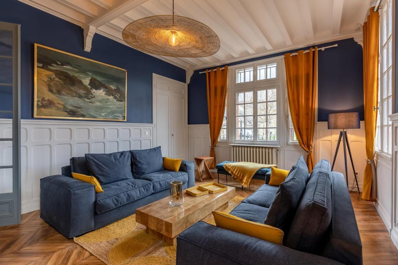 Villa Le Manoir Des Embruns 14P - Location N1- Terrace- Public Parking 2 Min Honfleur Exterior foto