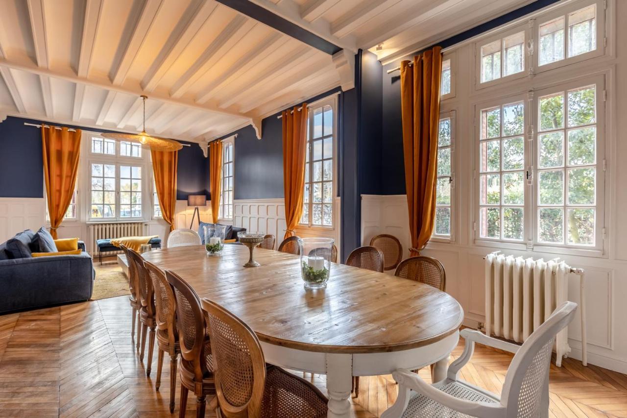 Villa Le Manoir Des Embruns 14P - Location N1- Terrace- Public Parking 2 Min Honfleur Exterior foto