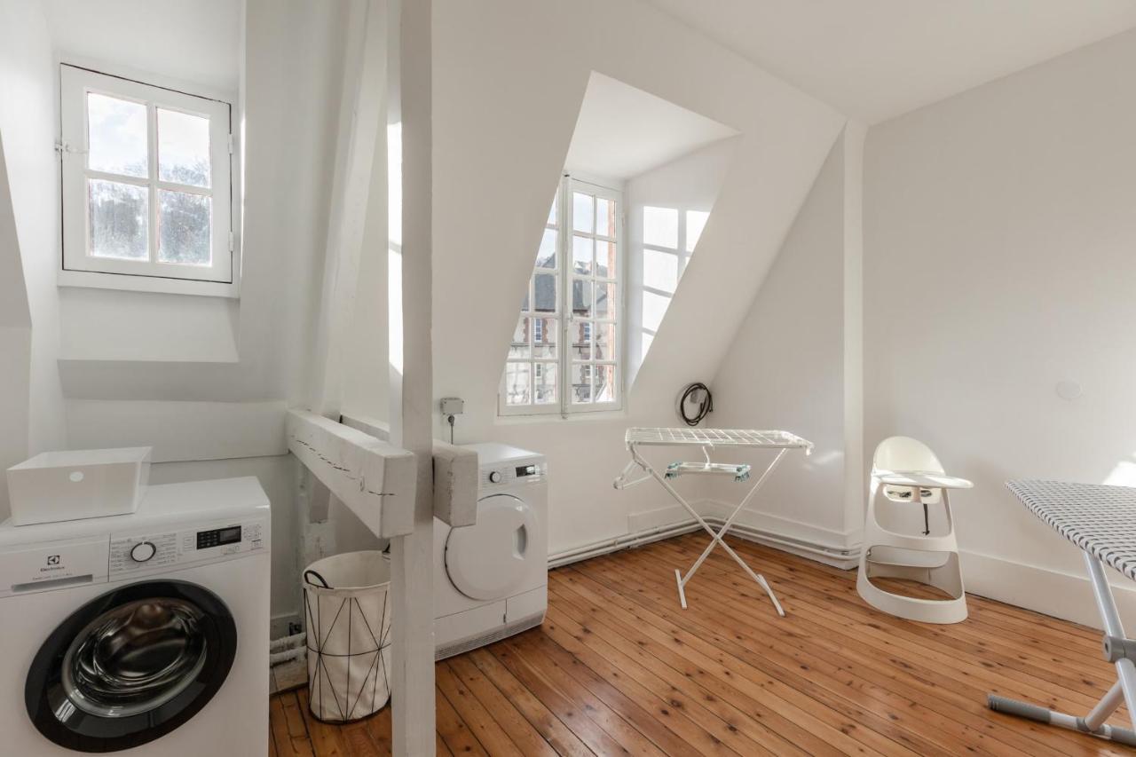 Villa Le Manoir Des Embruns 14P - Location N1- Terrace- Public Parking 2 Min Honfleur Exterior foto