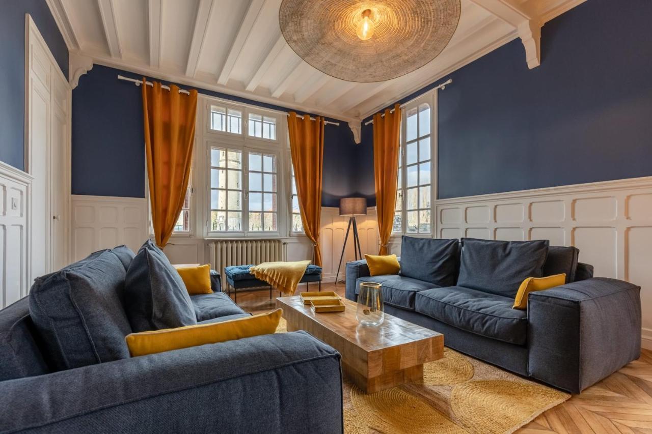 Villa Le Manoir Des Embruns 14P - Location N1- Terrace- Public Parking 2 Min Honfleur Exterior foto