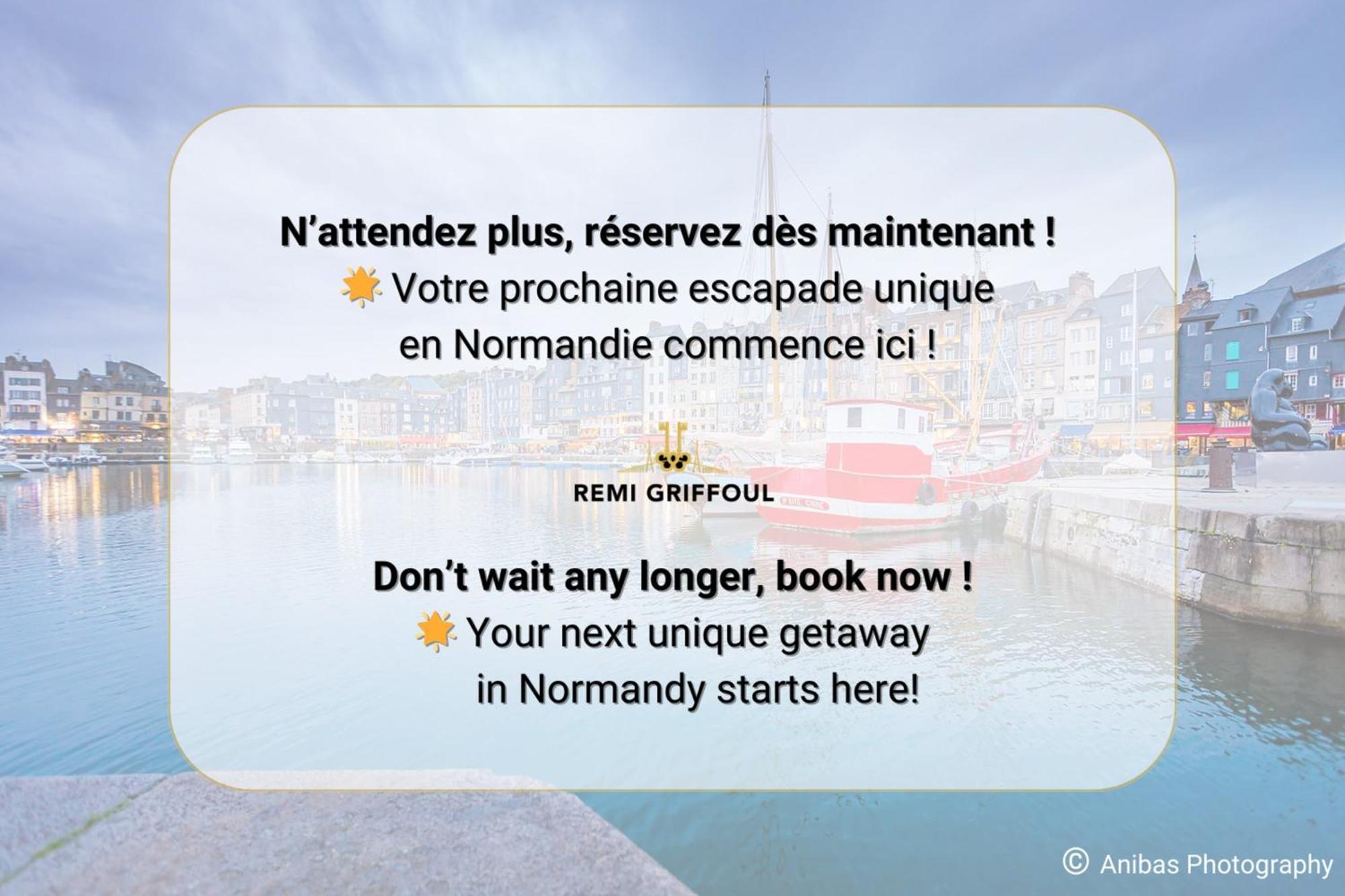 Villa Le Manoir Des Embruns 14P - Location N1- Terrace- Public Parking 2 Min Honfleur Exterior foto